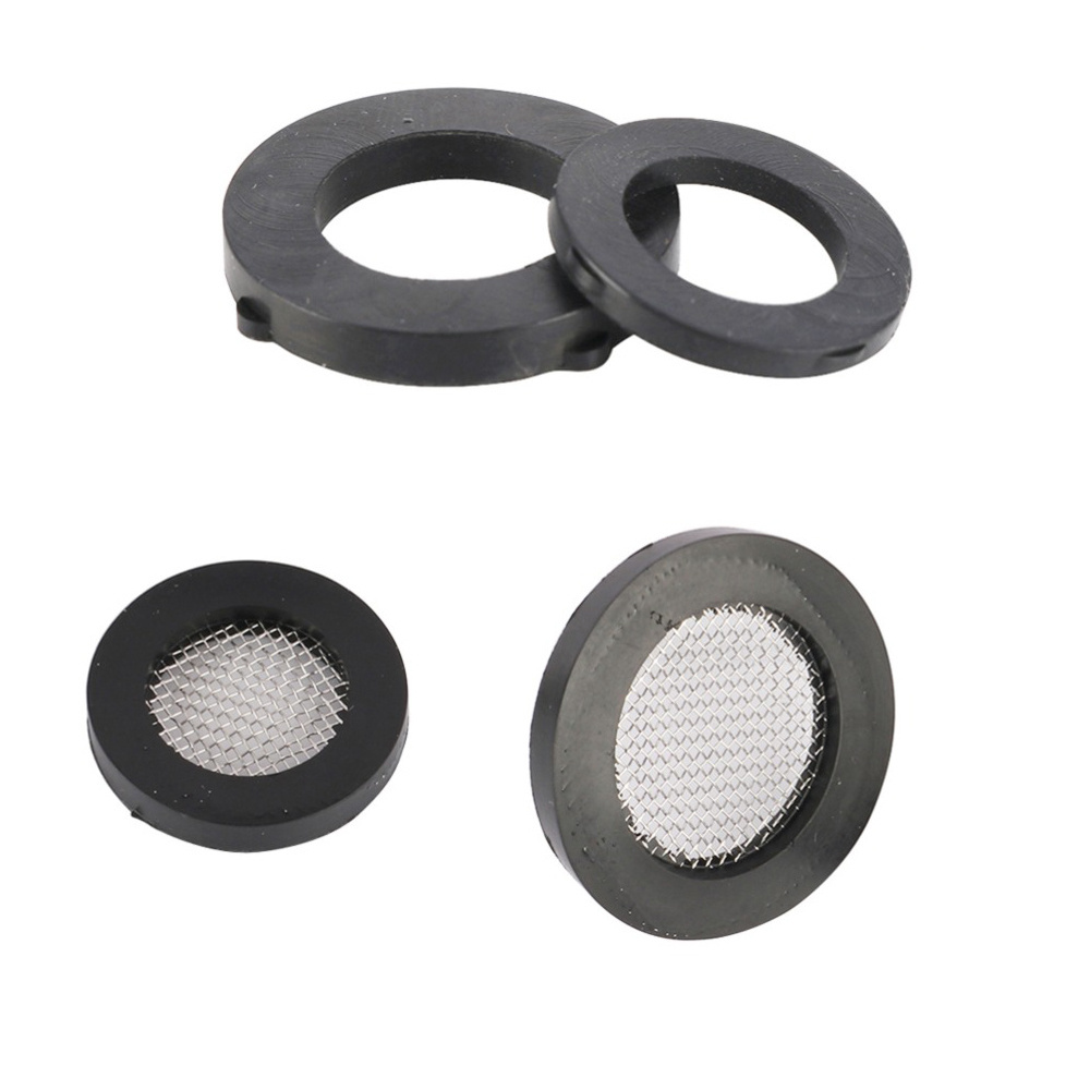 19mm 24mm Rubber Flat Gasket with 40 Mesh Filter Faucet Seal Washer 1/2