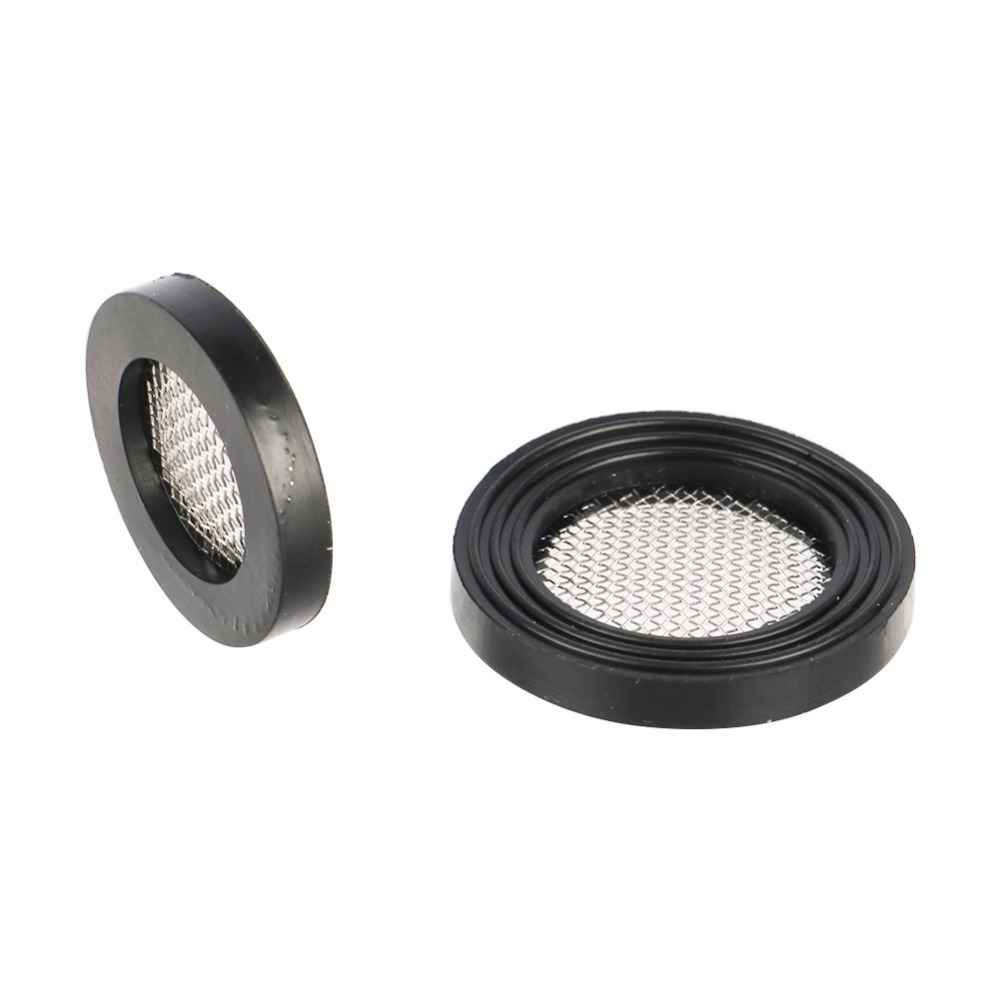 19mm 24mm Rubber Flat Gasket with 40 Mesh Filter Faucet Seal Washer 1/2