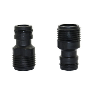 Garden Male Nipple Connector 1/2" Threaded Tube Faucet Adapter Water Gun Fitting Plastic Pipe Drip Irrigation Fittings