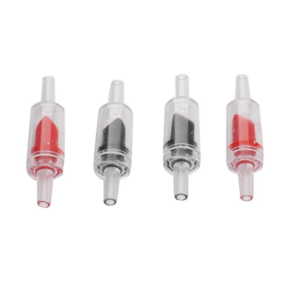 Plastic Non-Return One Way Check Valve CO2 Aquarium Fish Tank Accessories Pneumatic Air Check Valve