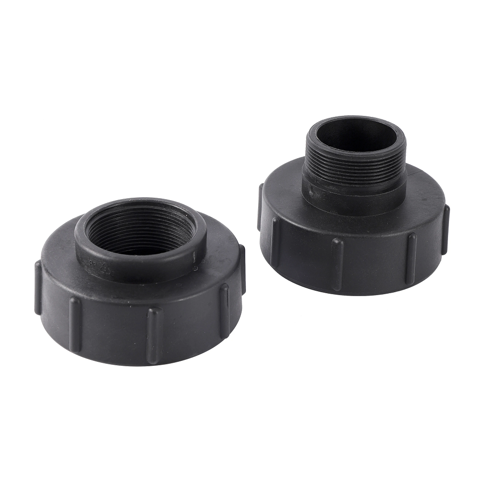 S100*8 to 60mm Female Male Thread IBC Tank Adapter Garden Water Tap Connectors IBC Replacement Fittings