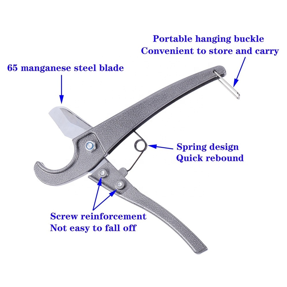 3~32mm Pipe PPR Scissors With Steel Blade PVC/PPR/PE Aluminium Nylon Tube Cutter Irrigation Rigid Pipe Cutter