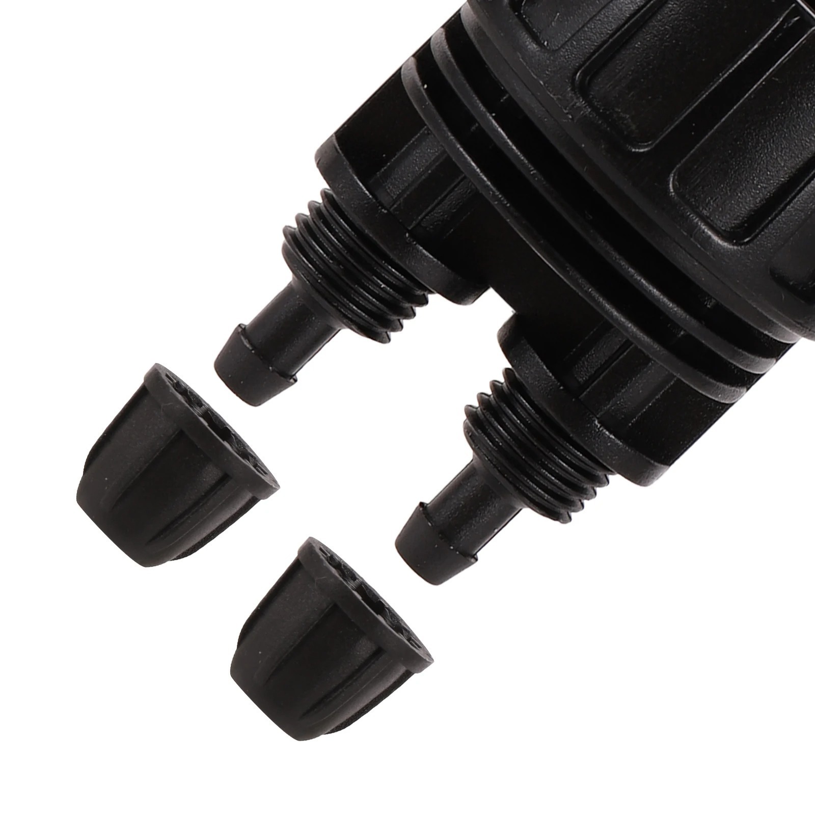 1/2 To 3/4 Inch Female Thread Adapter To 1/4 Inch Micro Irrigation Hose Pipe 1 Or 2 Way Locked Splitter Garden Faucet Connector