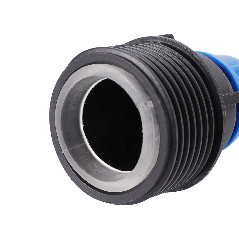 HDPE Pipe Fittings Pipe Reducing Coupling Straight Connector PP Compression Fitting for Water Supply