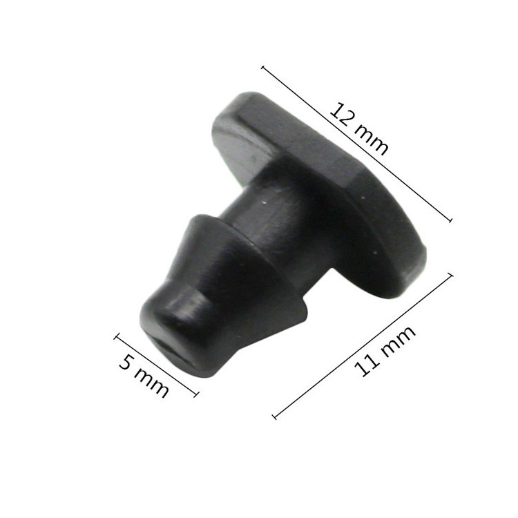 1/4 Inch Irrigation Hose End Plug Micro Irrigation Fittings Garden Hose Cap for Micro Irrigation System