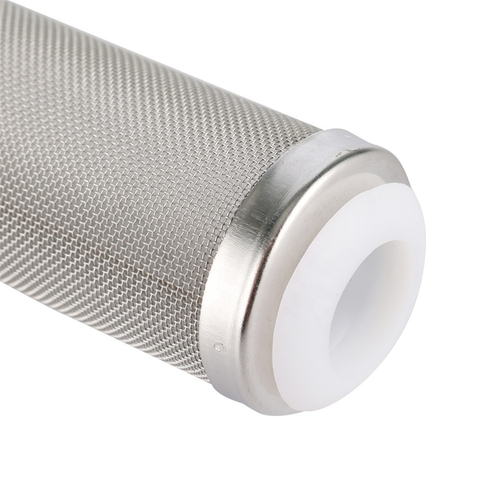 Garden Landscaping 12mm/16mm Fish Tank Filter Stainless Steel Case Mesh Cylinder Filters