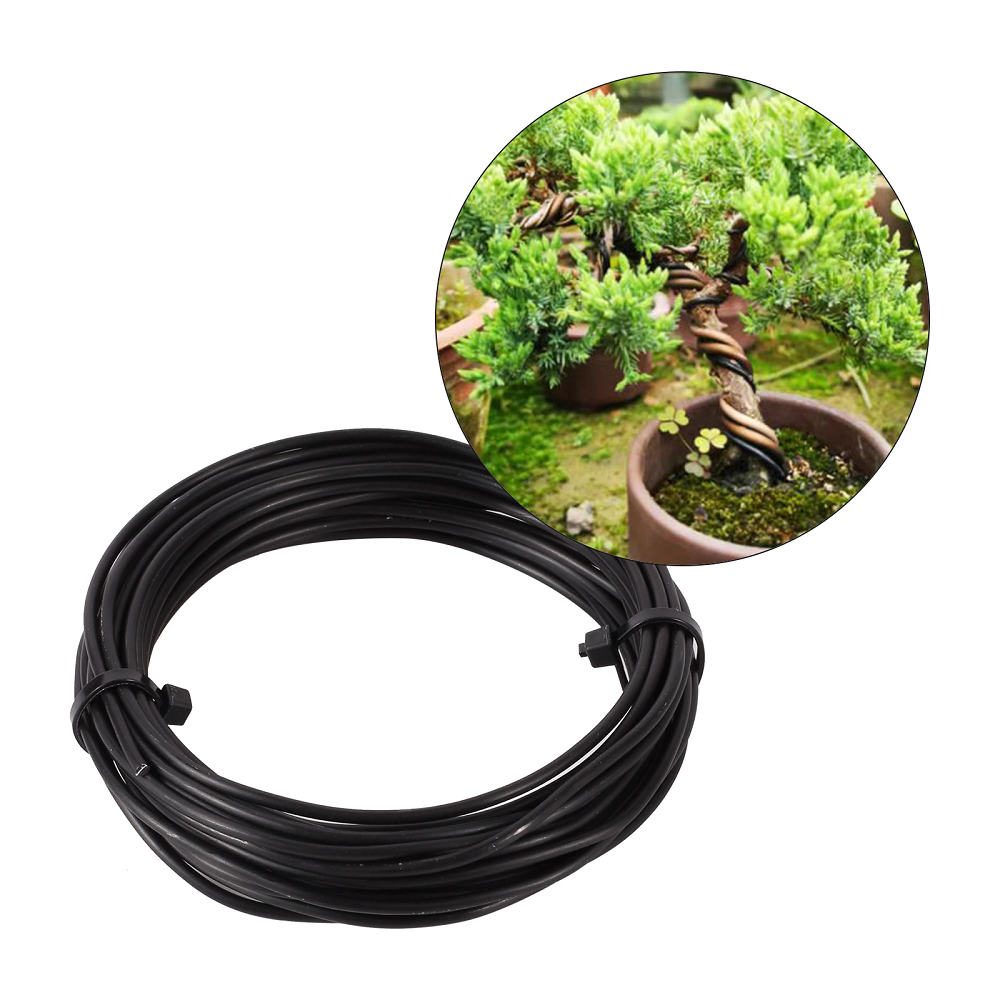 Diameter 1/1.5/2/2.5/3mm Bonsai Training Wire Plant Support Anodized Aluminum Bonsai Wire For Plant Shape