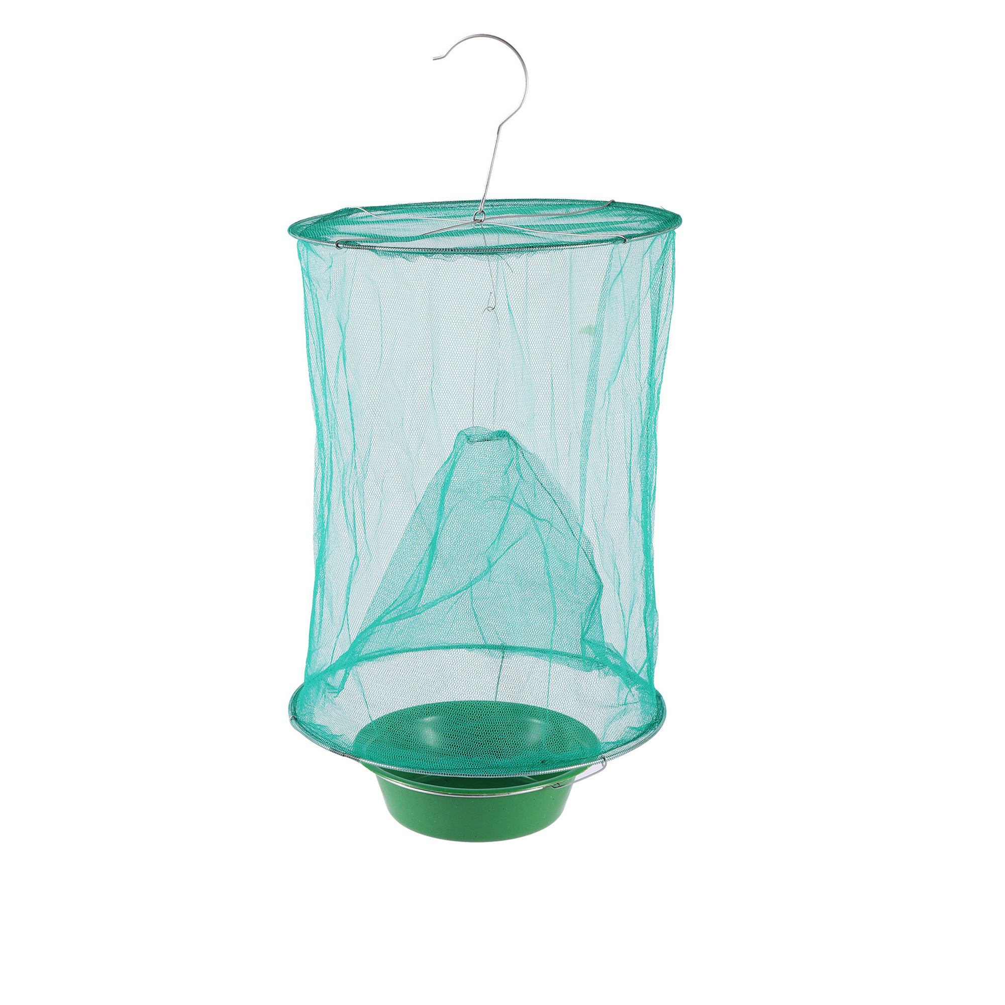 Reusable Hanging Fly Catcher Pest Control Flies Bugs Trap Fly Trap Cage Net Traps Garden Ranch Outdoor Hanging Flycatcher