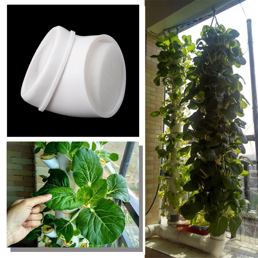 DIY Hydroponic Nursery Pots for Vertical Tower Hydroponics Soilless Growing System Planting Cup