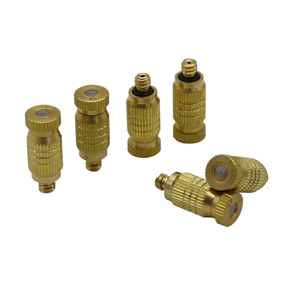 Garden Greenhouse High Pressure Brass 3/16 Mist Fog Spray