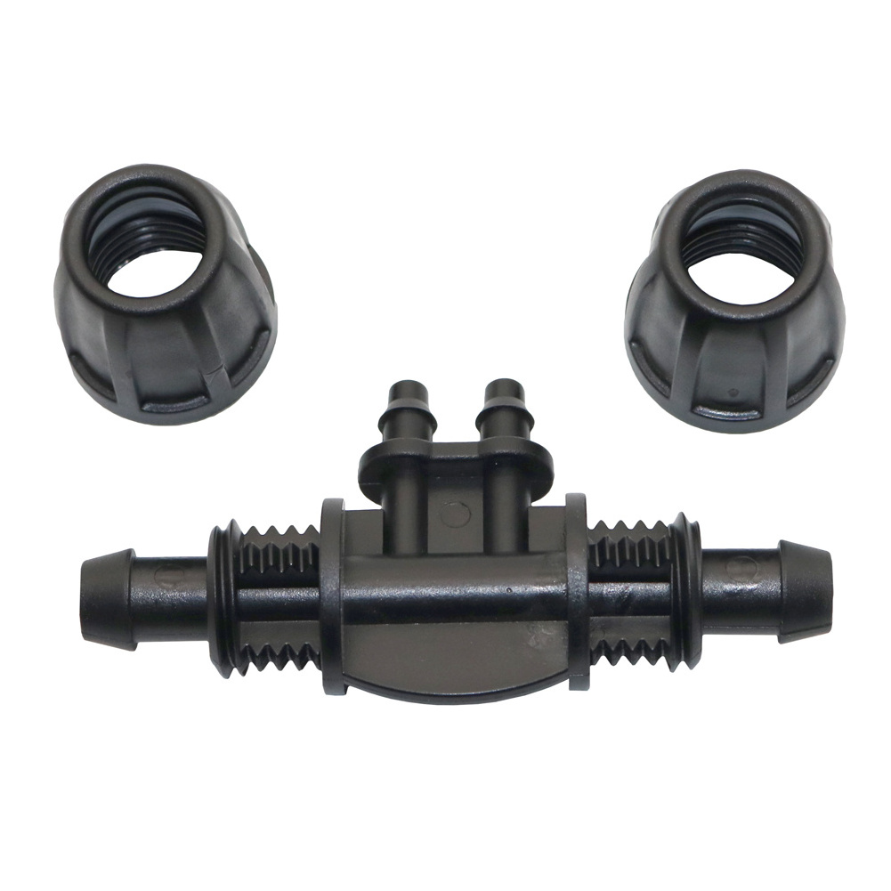 8 / 11mm to 4 / 7mm Hose Splitters 4 Way Hose Connector For Automatic Watering System Hose Quick Connector