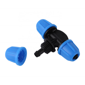 1/4 inch Pipe Locked Coupling Connector 4/7mm Hose PE Pipe Fitting Garden Drip Irrigation System Fittings