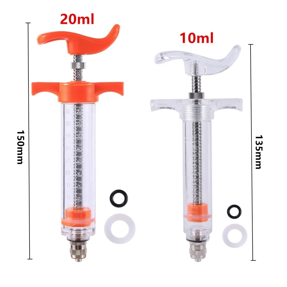 10ml 20ml Baby Parrot Pigeon Feeding Syringe Manual Feeding Gavage Curved Tube Small Pet Bird Feeding Tool