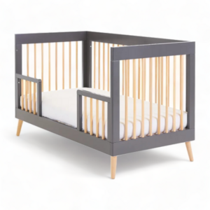 Luxury Solid Wood Baby Crib Beds in Modern Style Children beds for Mattress size 140x70 cm Wooden Bed for Child - Obane