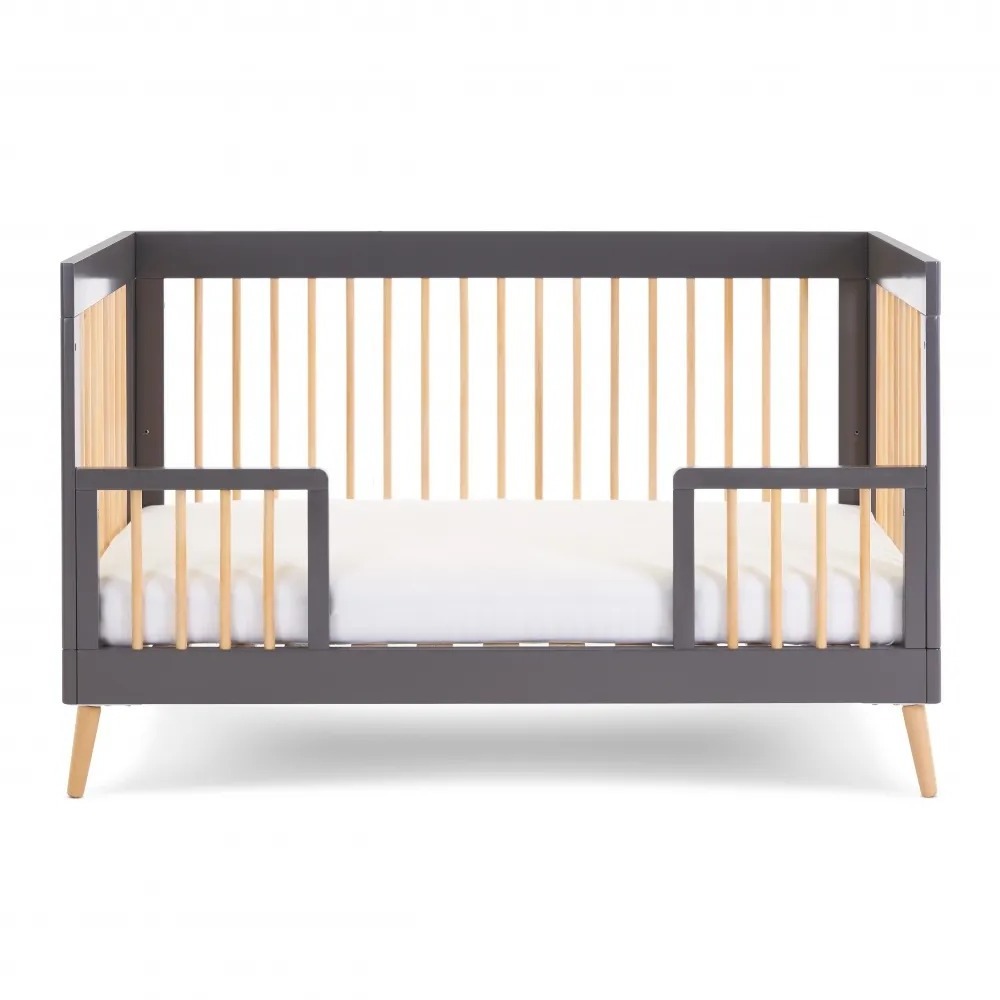 Luxury Solid Wood Baby Crib Beds in Modern Style Children beds for Mattress size 140x70 cm Wooden Bed for Child - Obane