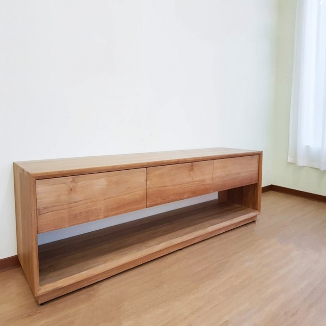 Mid Century Modern Solid Wood Tv Stand New Design Home Furniture TV Table Tv Cabinet Wood with Drawers for Living Room Furniture