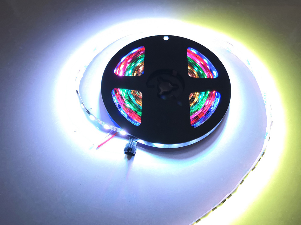 color chasing led strips 3 years warranty 12v/24v EPISTAR IP20/IP65 60leds per meter ws2811 smd 5050 full color led strips light