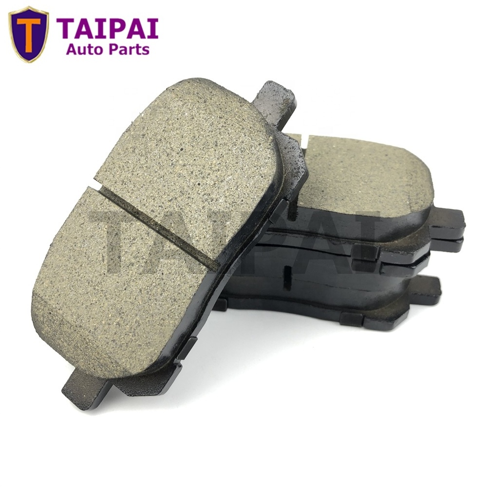 top quality ceramic car disk brake pad factory supplier D923 D2217 04465-44050 04465-02080 MATRIX COROLLA Brake Pads for TOYOTA