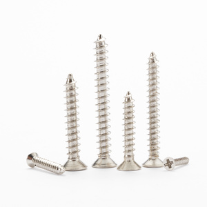 High Quality Nickel Plated M1-M4 Wallboard NailCross Countersunk Head KA Carbon Steel Self-Tapping Screws Phillips Inch