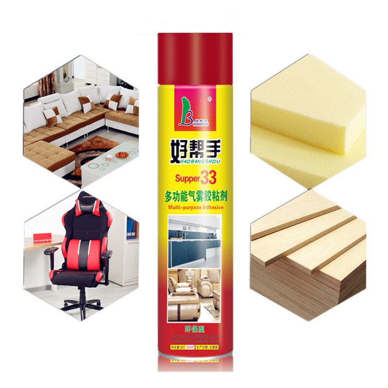 High Quality Wholesale Aerosol Spray Adhesive Arts And Crafts Sealant Foam Sponge Glue