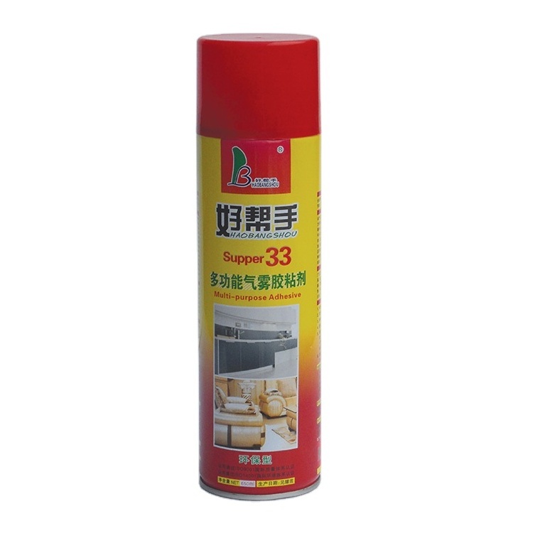 High Quality Wholesale Aerosol Spray Adhesive Arts And Crafts Sealant Foam Sponge Glue