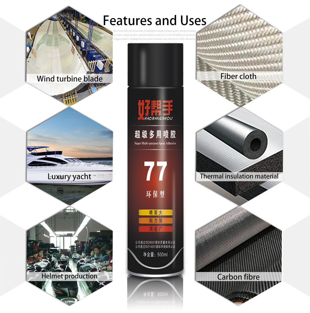 Oem Eco-friendly 77 Spray Adhesive