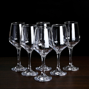 High Quality Long Stem Clear Drinking Wine Glass Goblet White Red Wine Glasses for Wedding Party