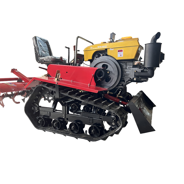 35Hp Crawler Tractor Farm Orchard Paddy Field/mini Crawler Tractor With Rotary Tiller Plow Various Agricultural Machinery