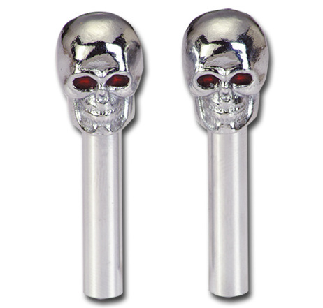 Factory Manufacture Various Zinc Alloy Car Skull Door Lock Knobs