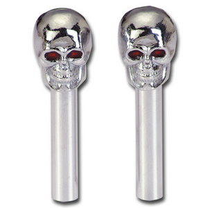 Factory Manufacture Various Zinc Alloy Car Skull Door Lock Knobs