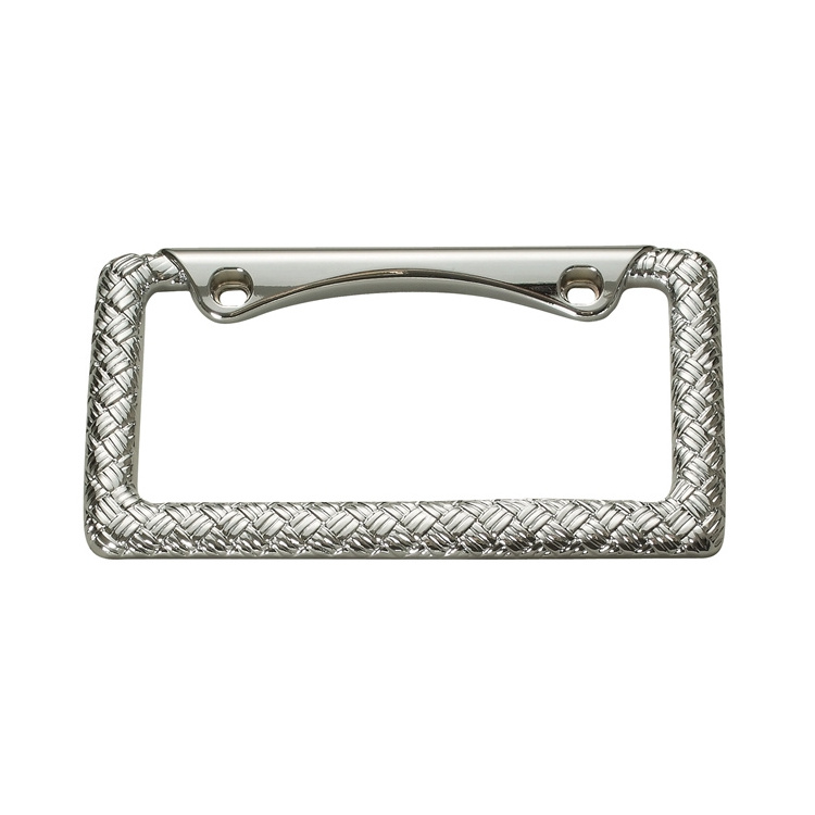 High Quality Durable Using Various Weave License Plate Frame for USA