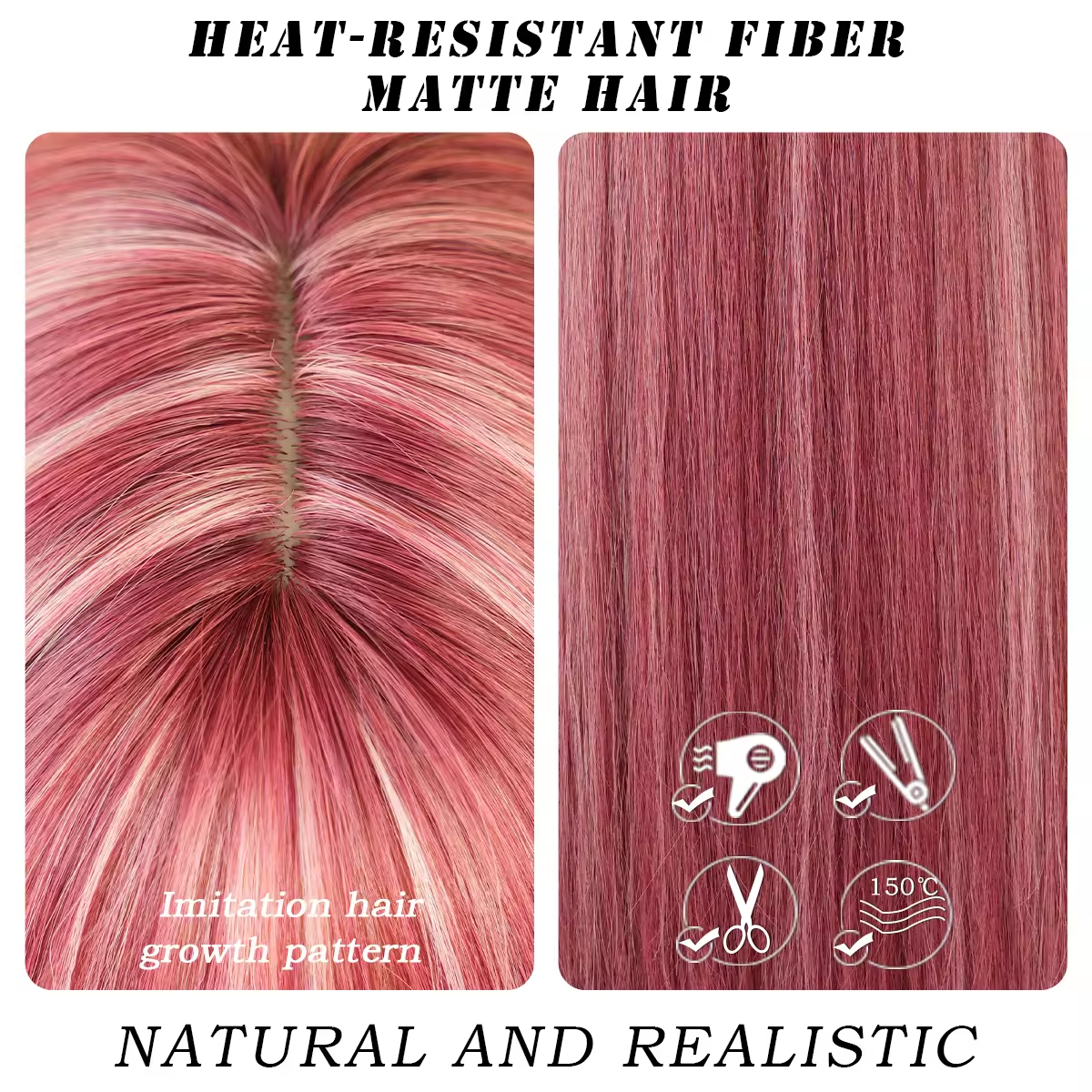 2024 HOT Synthetic Wigs Hair Hot Sale 26 inch Long Wavy Stylish Premium Fiber machine made wig