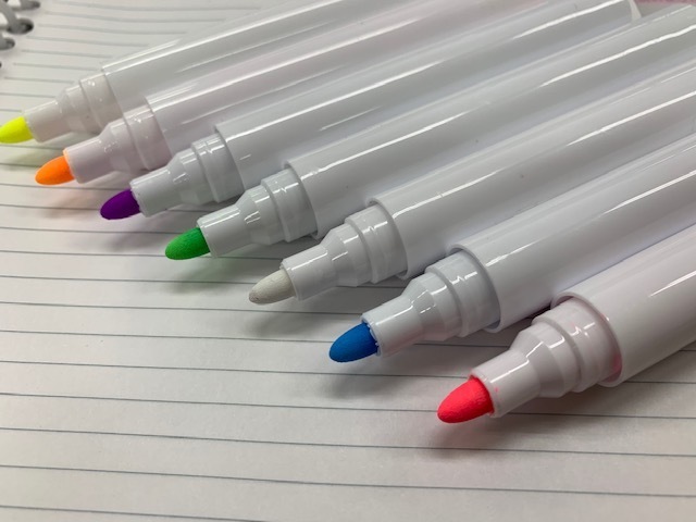 Japanc direct printing various color liquid chalk marker pen