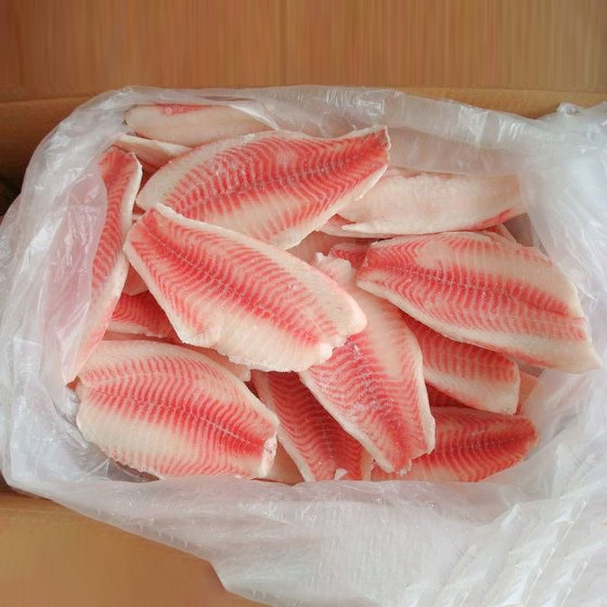 Wholesale Price Chemical Free  Organic Tilapia Fillet Fish Frozen tilapia fillet meat