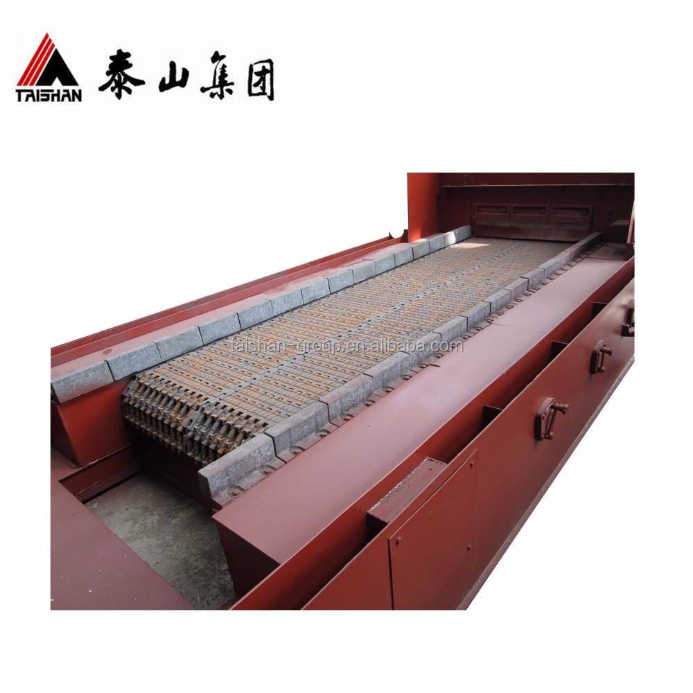 Coal fired boiler traveling chain grate stoker