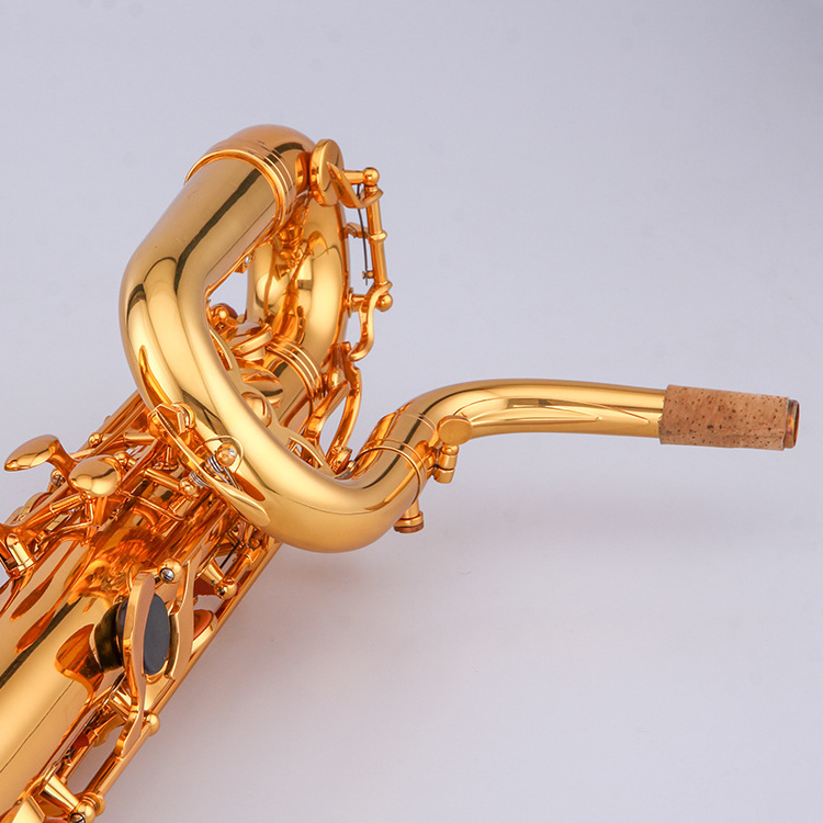 High Quality Eb Key TSBS-680 gold Lacquer Surface  Baritone Saxophone