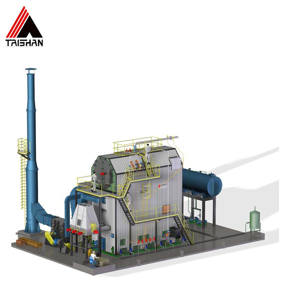 Biomass Steam Boiler Step Grate Wood Biomass Coal Fired Steam Boiler biomass pellet boiler