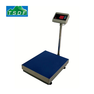 Dingfeng Factory supplier 300kg,500kg folding mobile Electronic platform scale