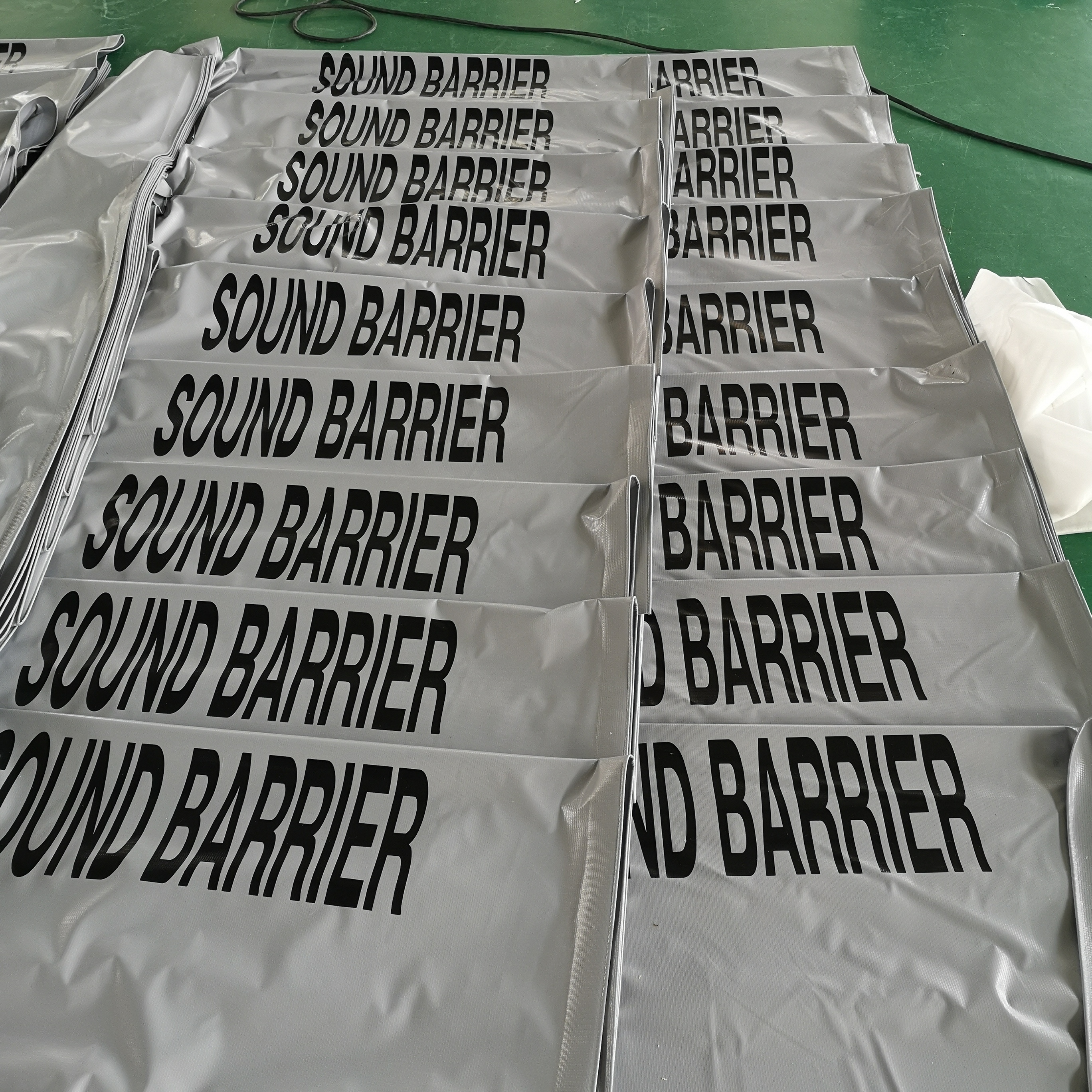 Heavy duty 1150gsm soundproof PVC laminated fabric tarpaulin