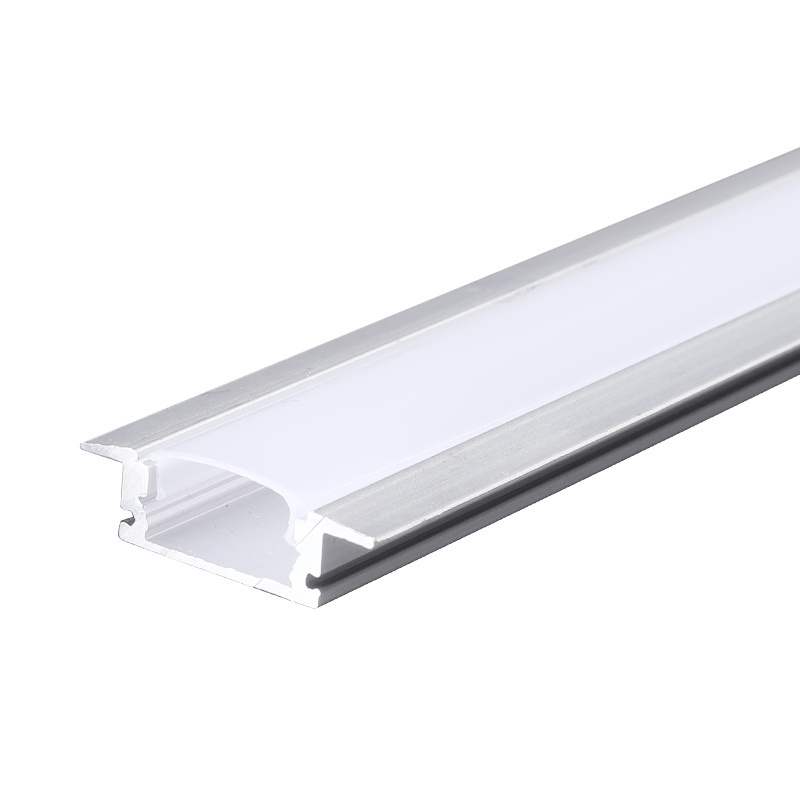 Led Extrusion aluminum Profile recessed channel With 7mm 17mm width led strip For Led ceiling/wall Light