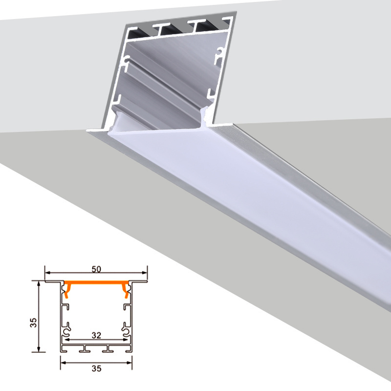 Can be cut and customized to suit any project various lighting decorations aluminum groove for led