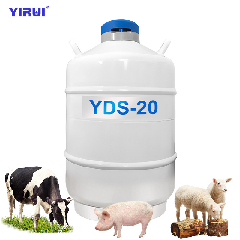 Easy to use cryo chamber TST-YDS-20 liquid nitrogen tank 20l for sale