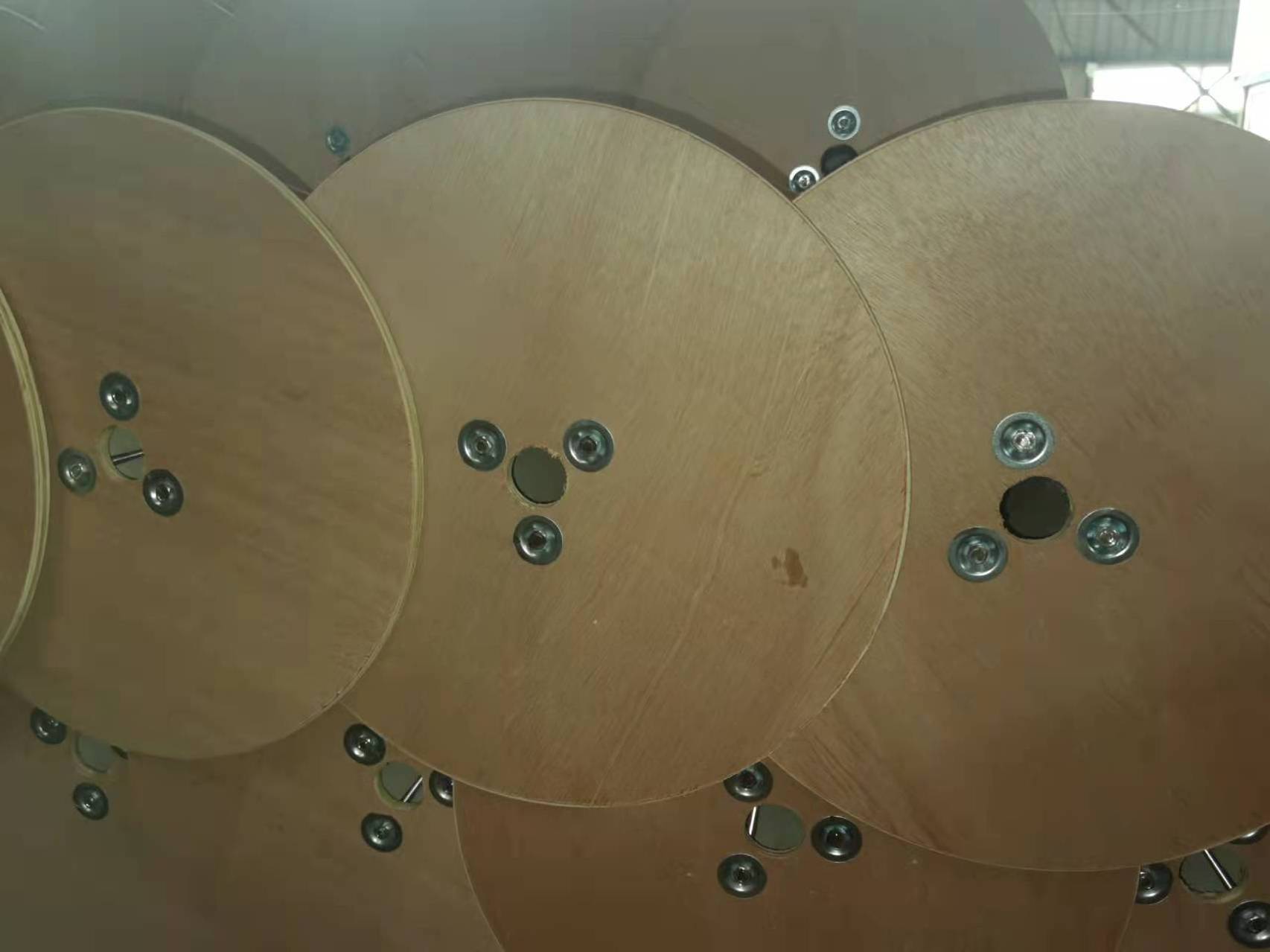 1000mm Flange Diameter Steel Wooden cable drums