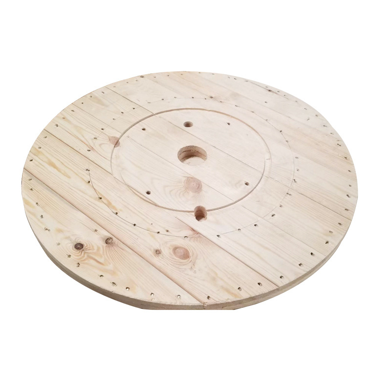 Fiber Optic Wooden Cable Drum Weight Wooden Bobbin Cable Reel