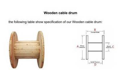 Empty Wooden Cable Spools Free Wooden Cable Reels Wooden Drum Cable Bobbins For Sale