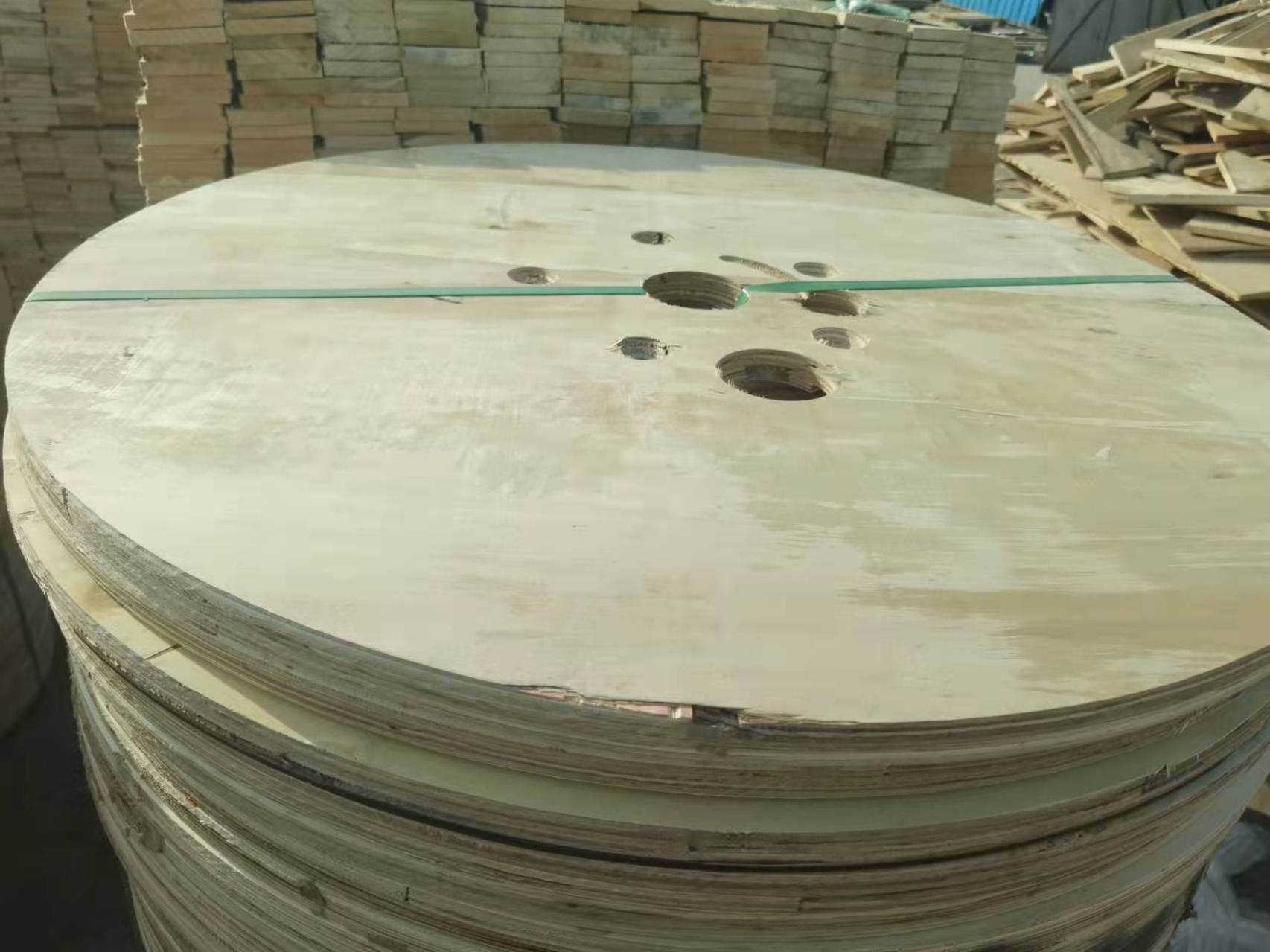 Empty Plywood Wood Cable Spools Drum Weight