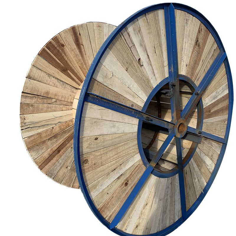 1000mm Flange Diameter Steel Wooden cable drums