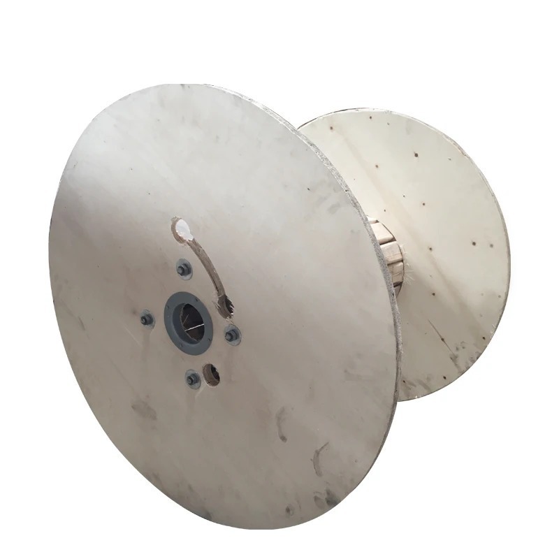 Empty large plywood cable spool drum cable reel wire and cable plywood bobbin for winding