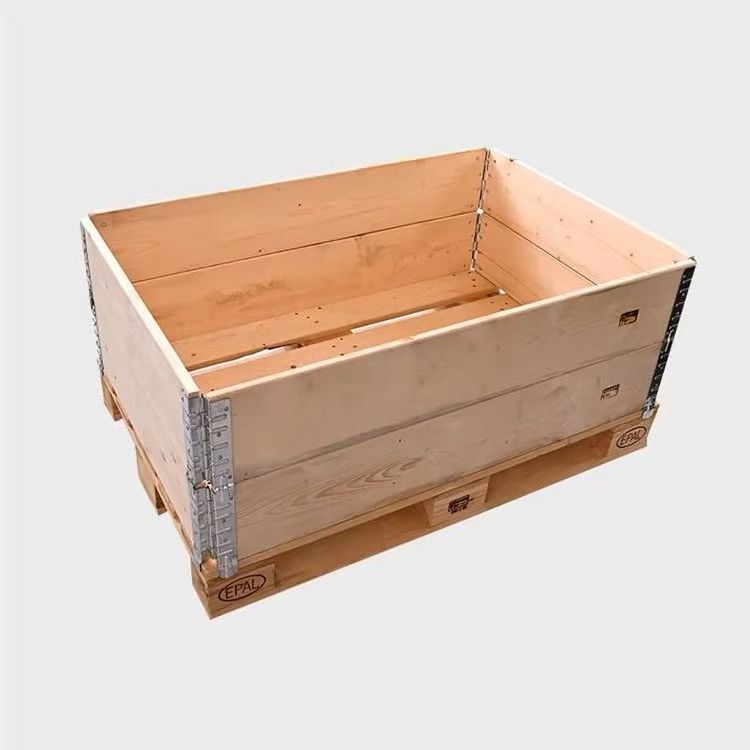 Custom Collapsible Plywood Box Foldable Wooden Plywood Box For Shipping