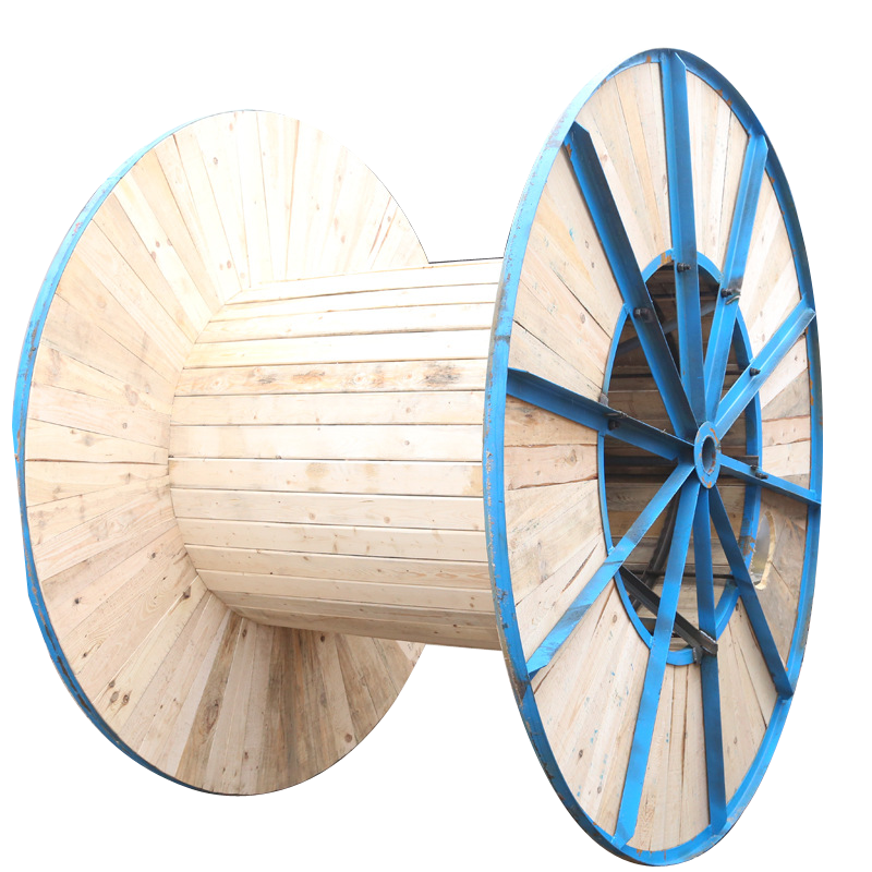 High Quality cable reel drum wooden steel spool for cable